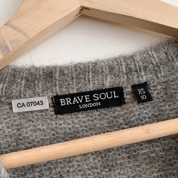 BRAVE SOUL LONDON SWEATER - Picture 3 of 3